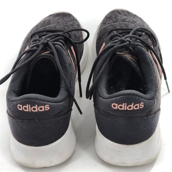 ADIDAS Cloudfoam QT Racer Black Lace Mesh - Picture 5 of 10